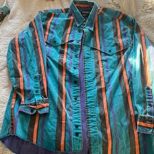 Vintage wrangler button up